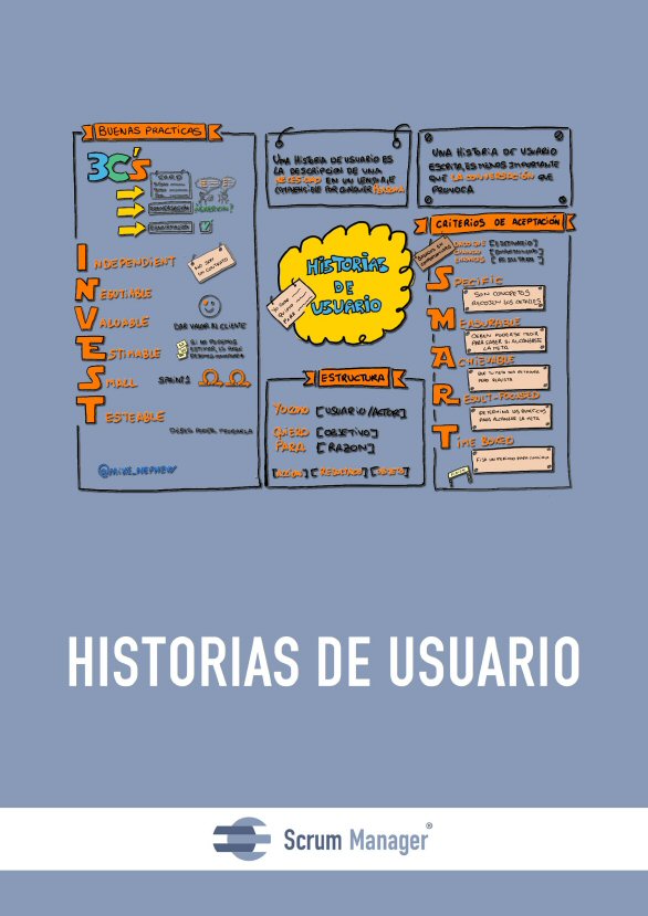 Libro Historias de usuario de Scrum Manager