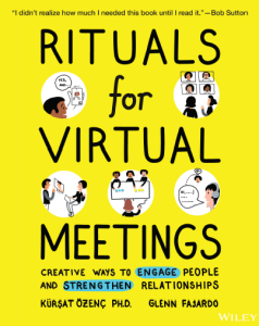 Portada del libro "Rituals for Virtual Meetings".
