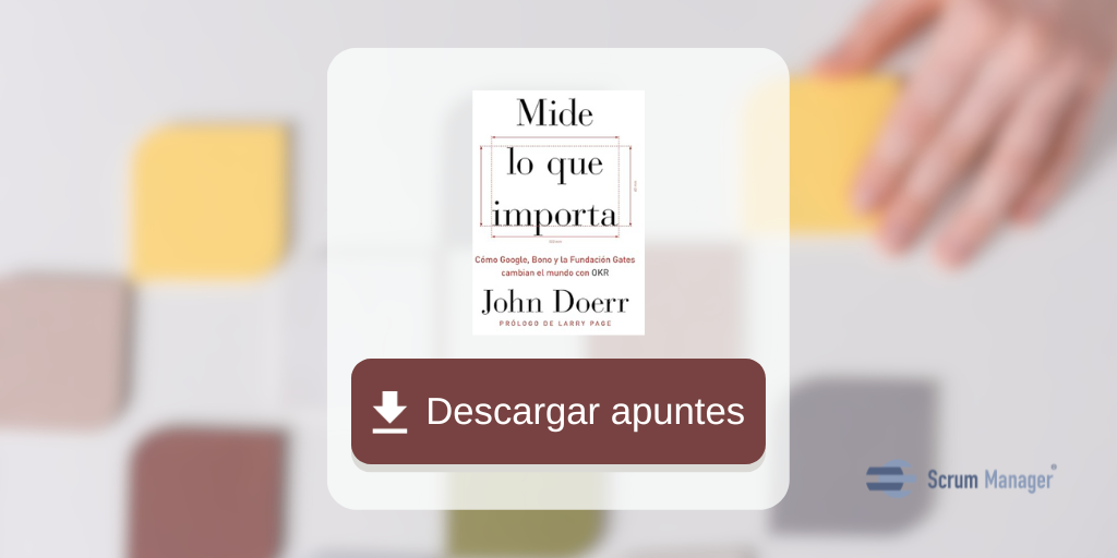 Apuntes: Mide lo que importa