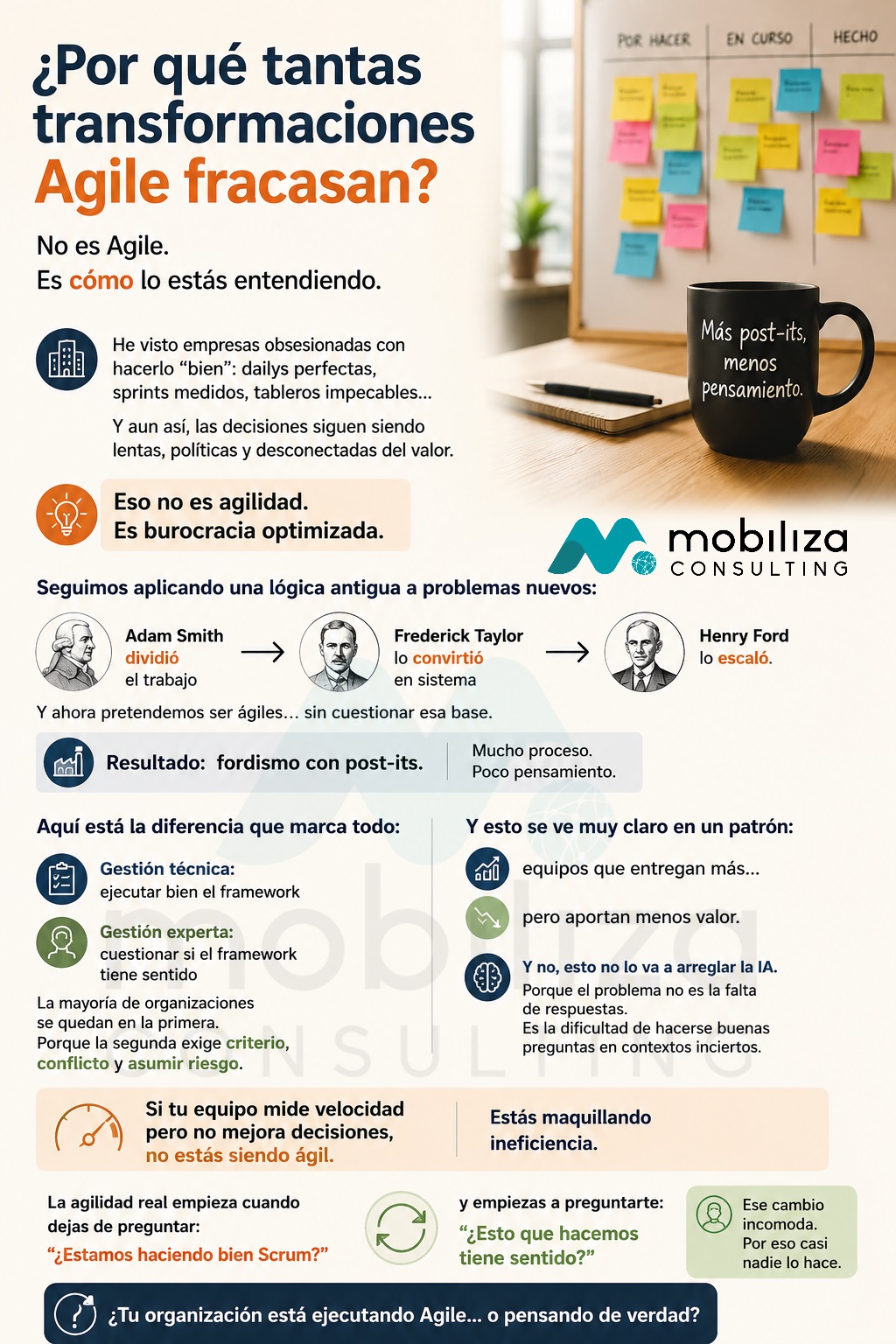 Miniatura de ¿Por qué tantas transformaciones Agile fracasan?